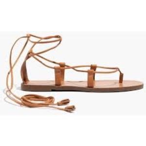 Madewell Boardwalk Lace-Up Sandal
